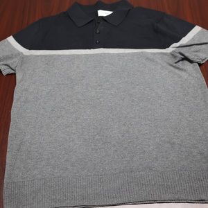Black and Gray polo